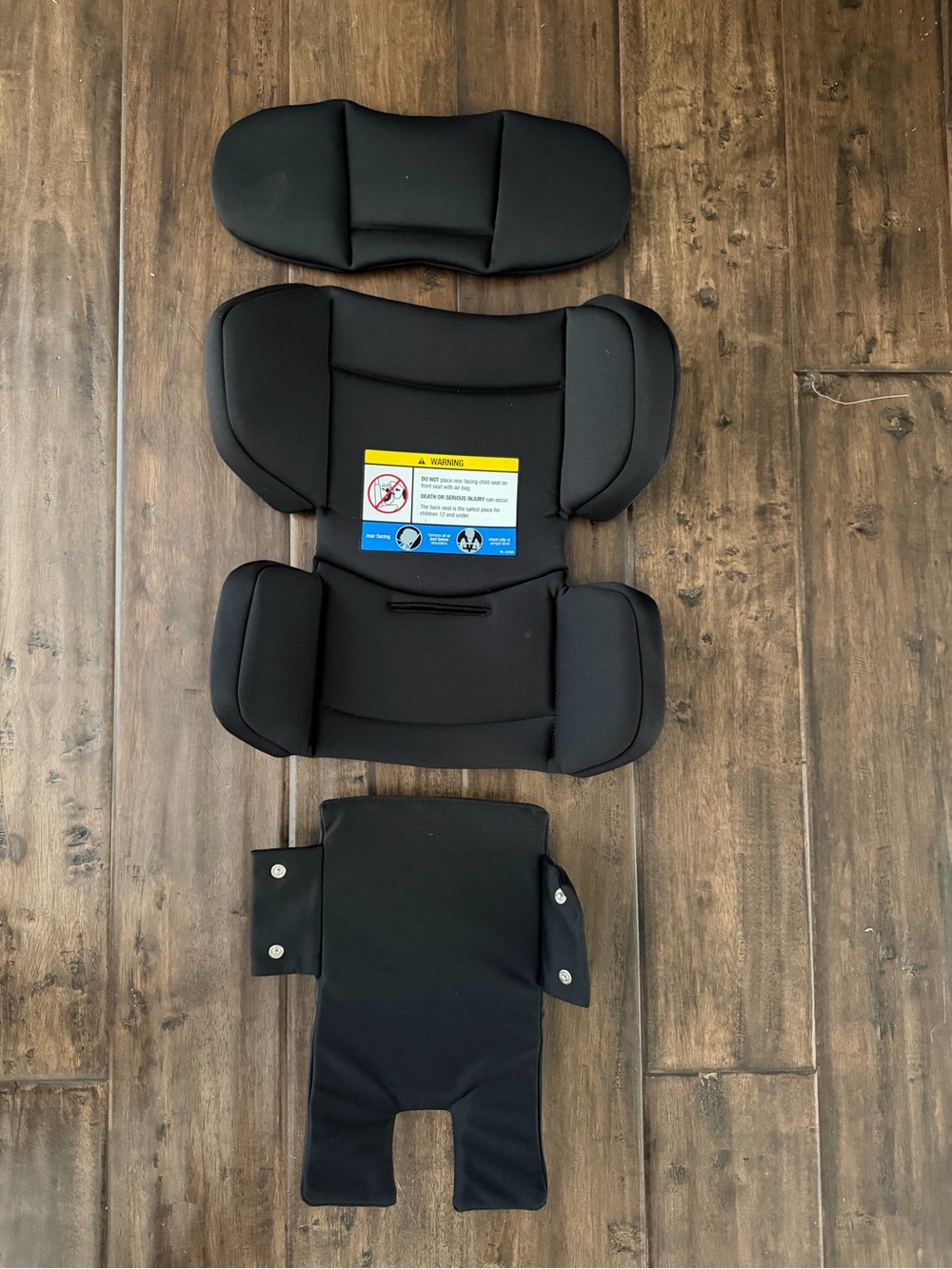 NWT Nuna RAVA Infant Insert Set Caviar Black – 3 Piece